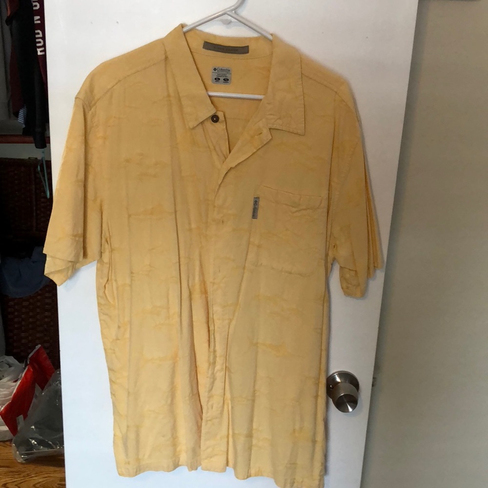 Men’s Columbia Shirt Short Sleeve XL